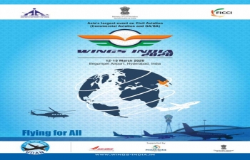 Wings India 2020 from March 12-15, 2020 at Hyderabad